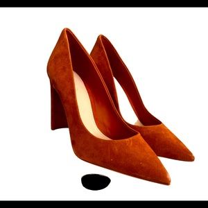 Aldo Rust Suede Pumps Size 7 Brand New Never Worn.